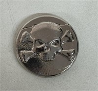 137.2g SKULL MARKED ROUND BAR