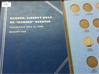 (10) 1892-1903 Barber Quarters