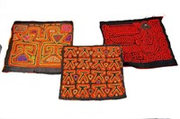 3 Vintage Panamanian Molas