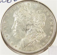 1886-P MORGAN SILVER DOLLAR $1.00
