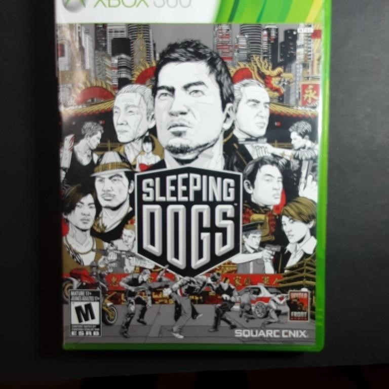 xbox 360 Sleeping dogs