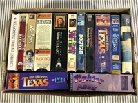 18 asst VHS tapes