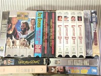Asst VHS tapes, lonesome Dove, etc