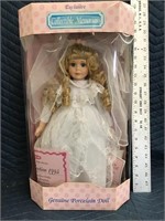 Collectible Memories Porcelain Doll New in Box