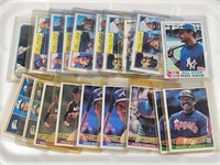 ASSORTED LOT OF 1980S HOF & STAR CARDS