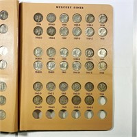 1916-45 Mercury Silver Dime Set 77 COINS HIGH END
