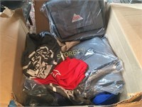Box of Coors Products; Shirts, Coolers, Etc.