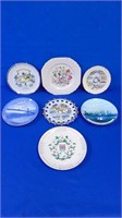 Lot Of Souvenir Collectors Plates (7)