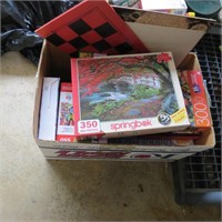 Box of Games & Puzzles