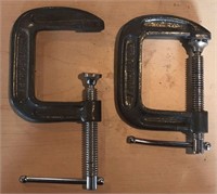 Lot of 2 MasterCraft C Clamps