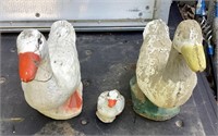 3 Concrete Ducks for Your Patio/Garden