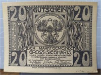 1920 German bank note