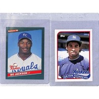 (4) 1980's Baseball Hof Rookies