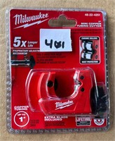 Milwaukee 1" Mini Copper Tubing Cutter
