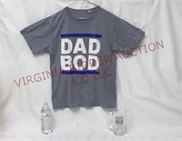 Shepgear Dad Bod Size S Shirt & Glass Beer Mug