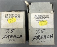 30 rnds Foreign 7.5mm French Ammo
