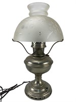 Aladdin No.9 Mantle Lamp converted to electric