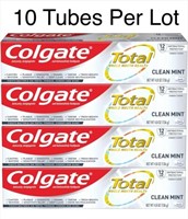 1 Lot (10) Colgate Total Toothpaste with