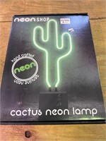 $44  NEON SHOP CACTUS NEON LAMP