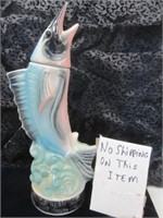 1957 Jim Beam Blue Marlin Porcelain Decanter