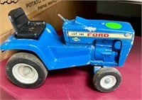 Blue Toy Tractor