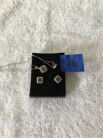 10K Gold Necklace & Earring Set