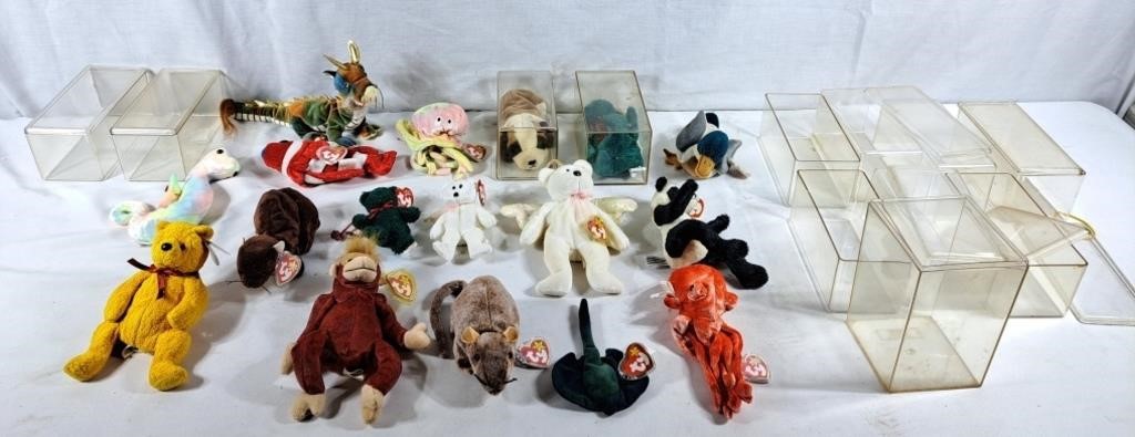 Collectible Ty beanie babies!