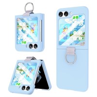 for Samsung Galaxy Z Flip 5 Case with Ring Shockpr