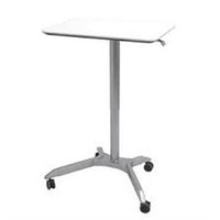 SIT STAND MOBILE DESK (NOT ASSEMBLED)