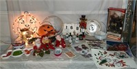 Holiday Lot - 3 Vintage Elf Dolls, Blow Mold