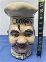 McCoy Chef Cookie Jar (small Chips on inside lid)