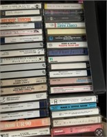 box of cassettes