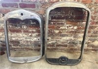 (2( Grille Shells, Ford & Unknown. 
Ford is a