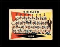 1960 Topps #513 Chicago Cubs TC P/F to GD+