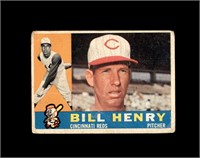 1960 Topps #524 Bill Henry P/F to GD+