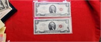 2-1963 $2 Red Seal Notes