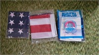 (3) United States flags