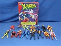 1992 Marvel Comics X-men Collectors Case w/Action