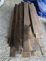 1” walnut lumber 
Sizes widths and lengths vary