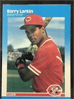 1987 FLEER BARRY LARKIN ROOKIE CARD