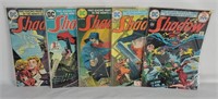 5 Vtg The Shdow Comics #1-3, 5 & 7
