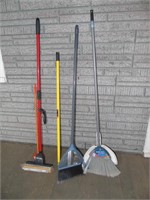 Brooms, mop, etc.