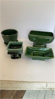 Lot of 4 Vintage McCoy Table Planters