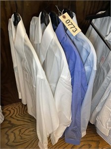 GROUP OF 4 MENS FINE DRESS SHIRTS NECK SIZE 15 IN
