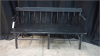 WOOD PORCH BENCH