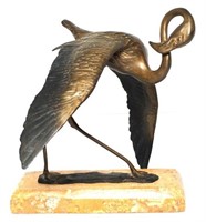 Comstock Bronze Flamingo