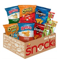 40Pcs Frito-Lay Chips and Quaker Chewy Granola