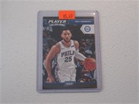2017-18 PANINI PLAYER OF THE DAY BEN SIMMONS 76ERS