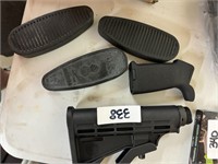 LOT OF STOCK AND RECOIL PADS