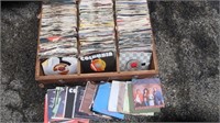 Vintage 45 RPM Record Lot - ABBA, BeeGees, Rick